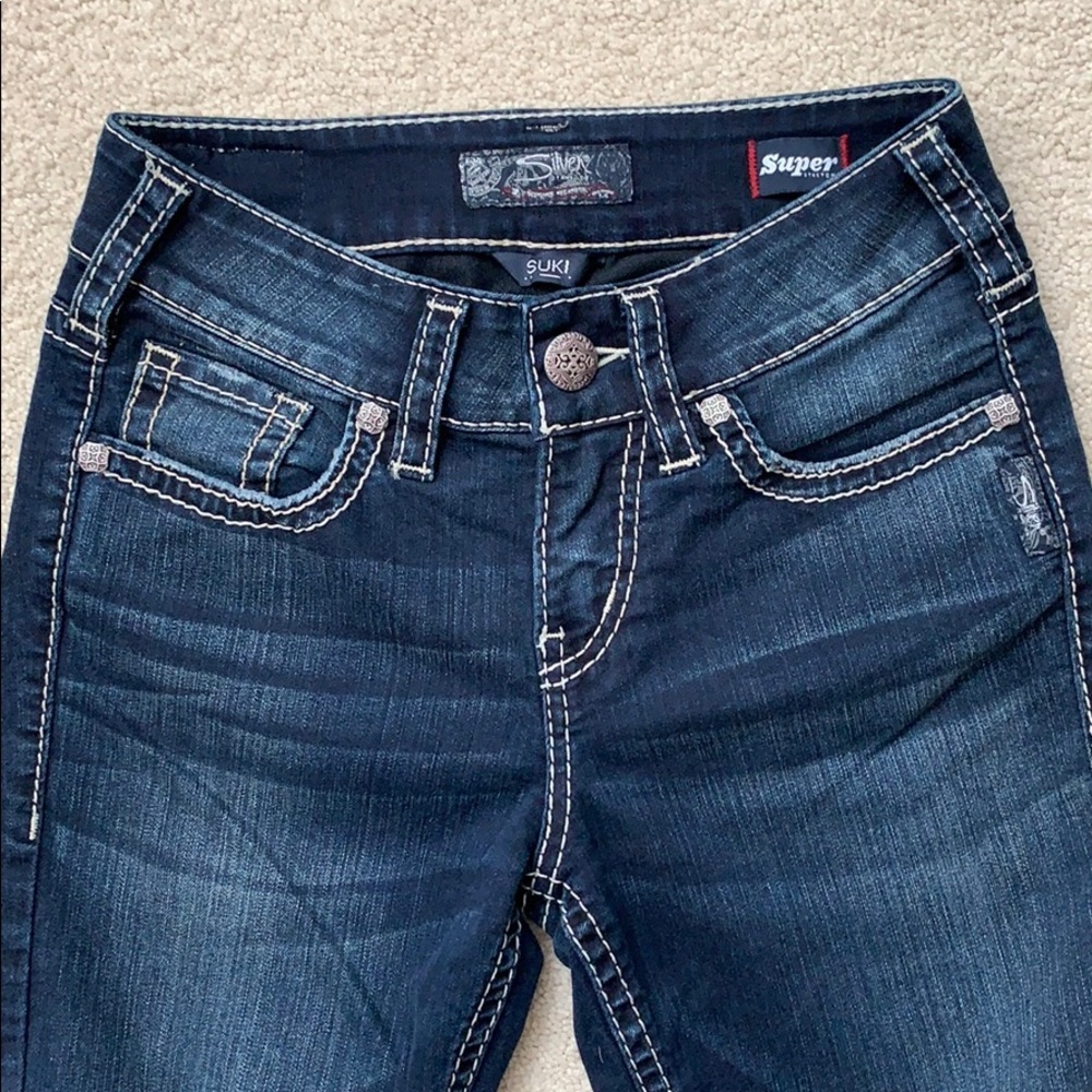 Silver Suki Jeans - Picture 3 of 5